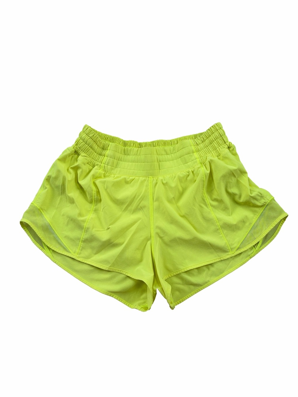 Lululemon Women’s Size 8 Hotty Hot High Rise Short 2.5" Highlight Yellow - Picture 1 of 13
